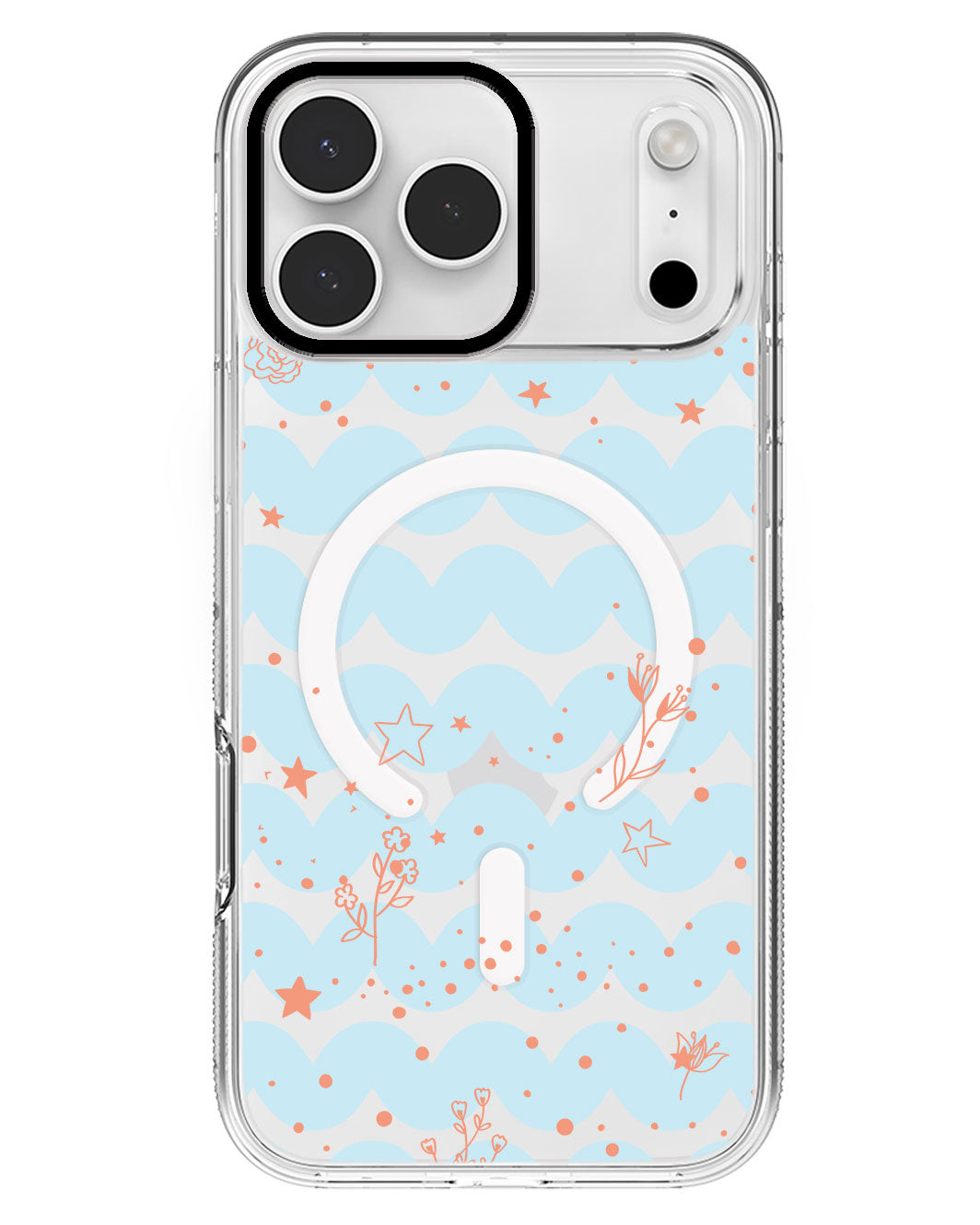 iPhone Rearguard MagSwap - Coral Constellation