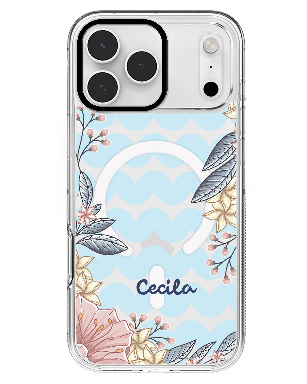 iPhone Rearguard MagSwap - Pink Florals