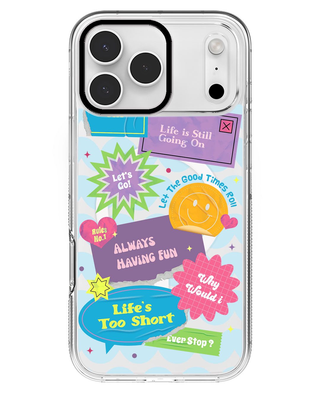 iPhone Rearguard MagSwap - Life's Too Short