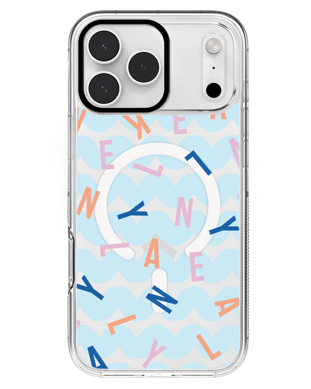 iPhone Rearguard MagSwap - CUSTOM MONOGRAM 1.0 Rainbow