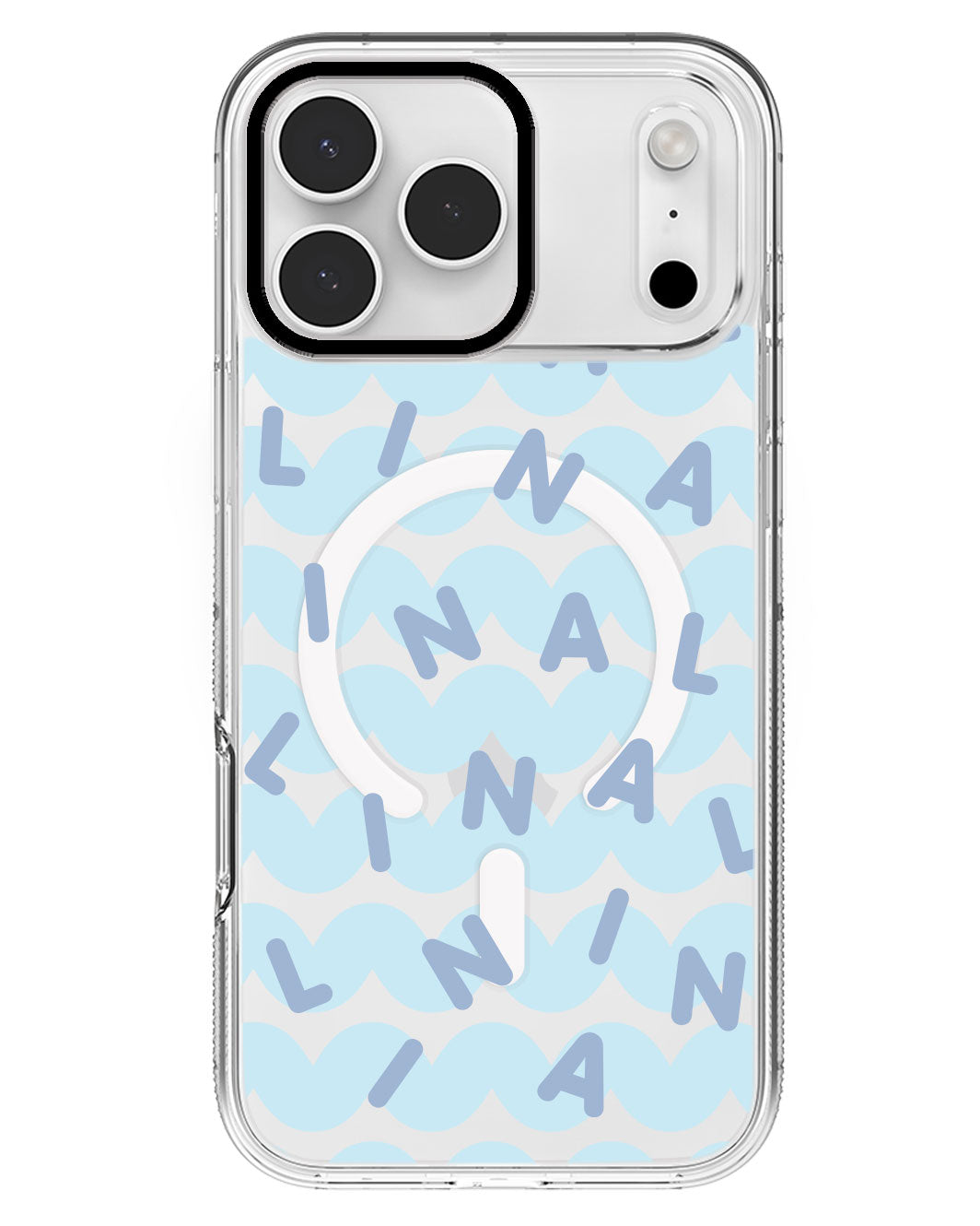 iPhone Rearguard MagSwap - CUSTOM MONOGRAM 2.0 Blue