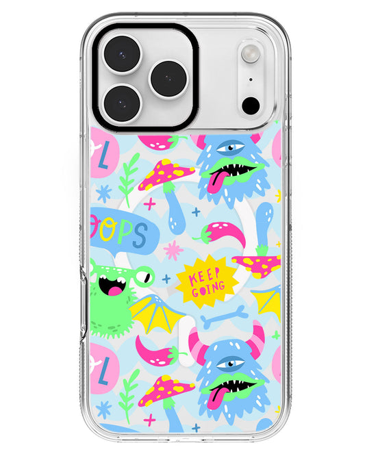 iPhone Rearguard MagSwap - Monster Say Keep Going