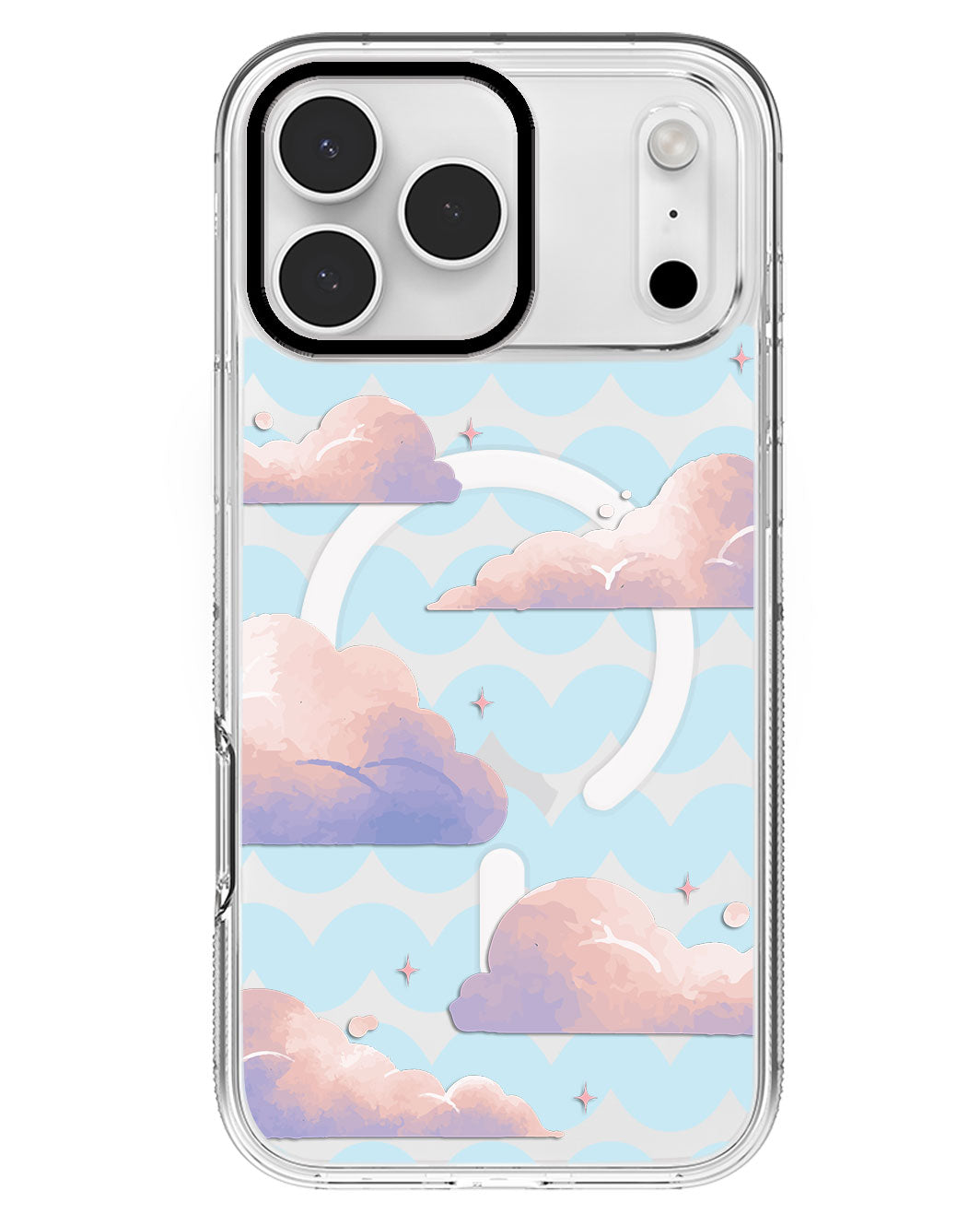 iPhone Rearguard MagSwap - Pastel Clouds