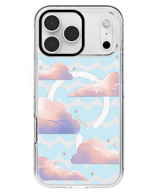 iPhone Rearguard MagSwap - Pastel Clouds