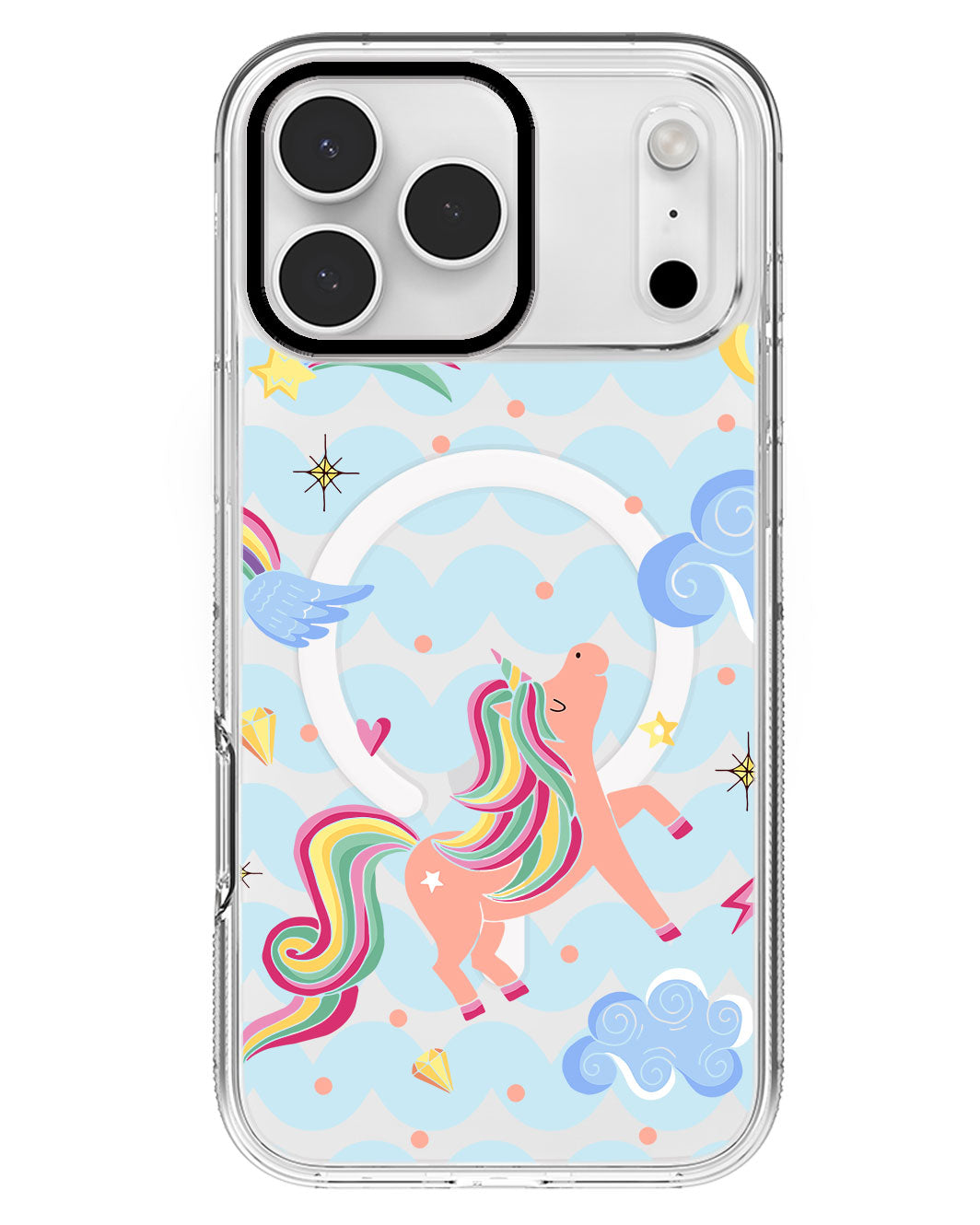 iPhone Rearguard MagSwap - Pegasus in Fairytale