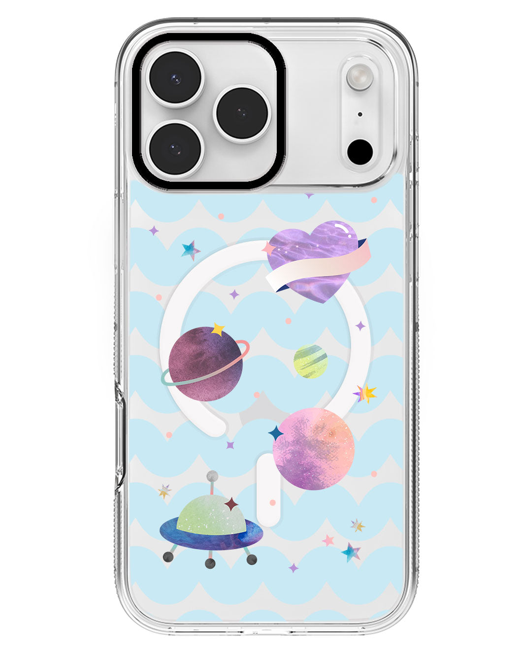 iPhone Rearguard MagSwap - Pink Planet