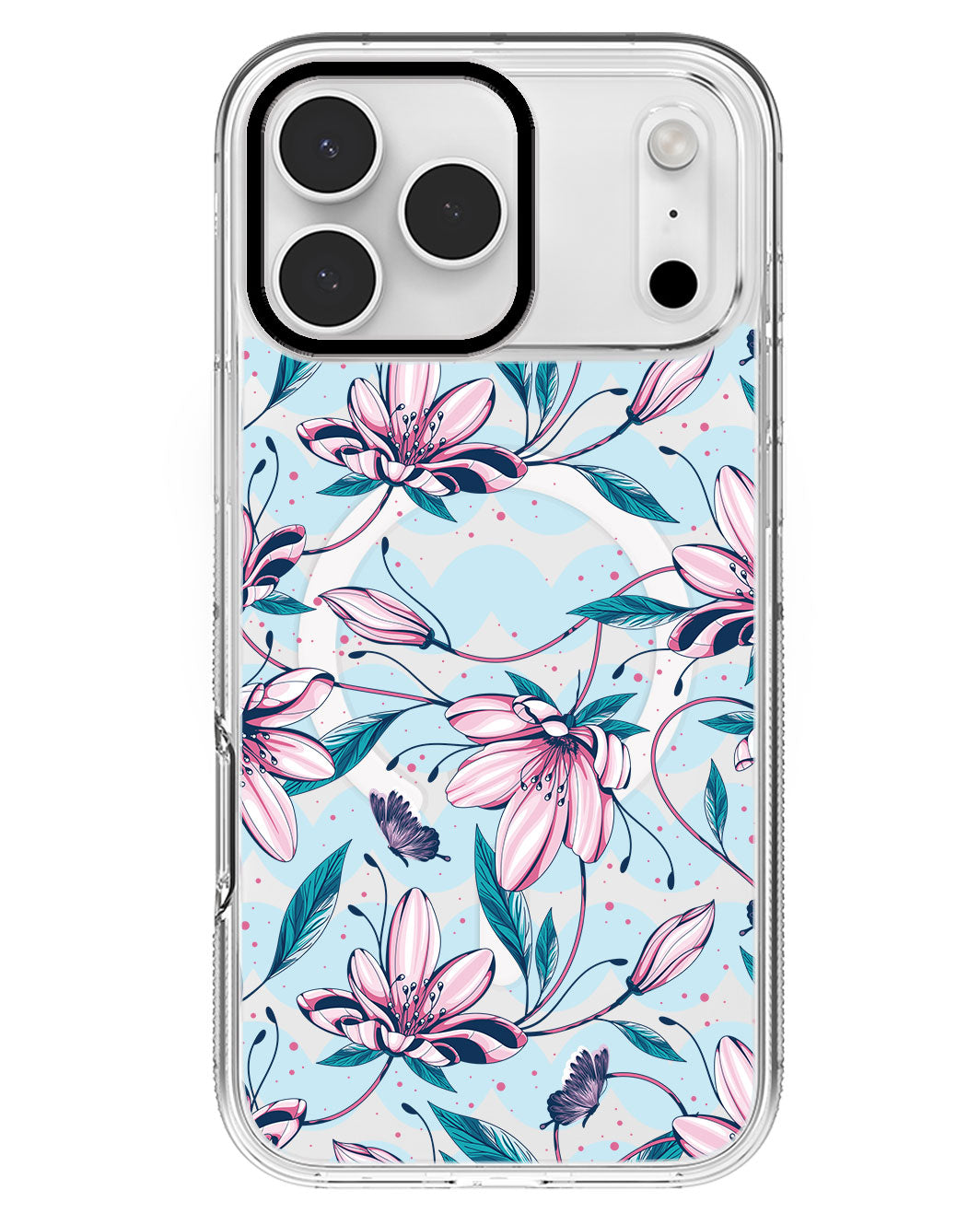 iPhone Rearguard MagSwap - Pink Tulip