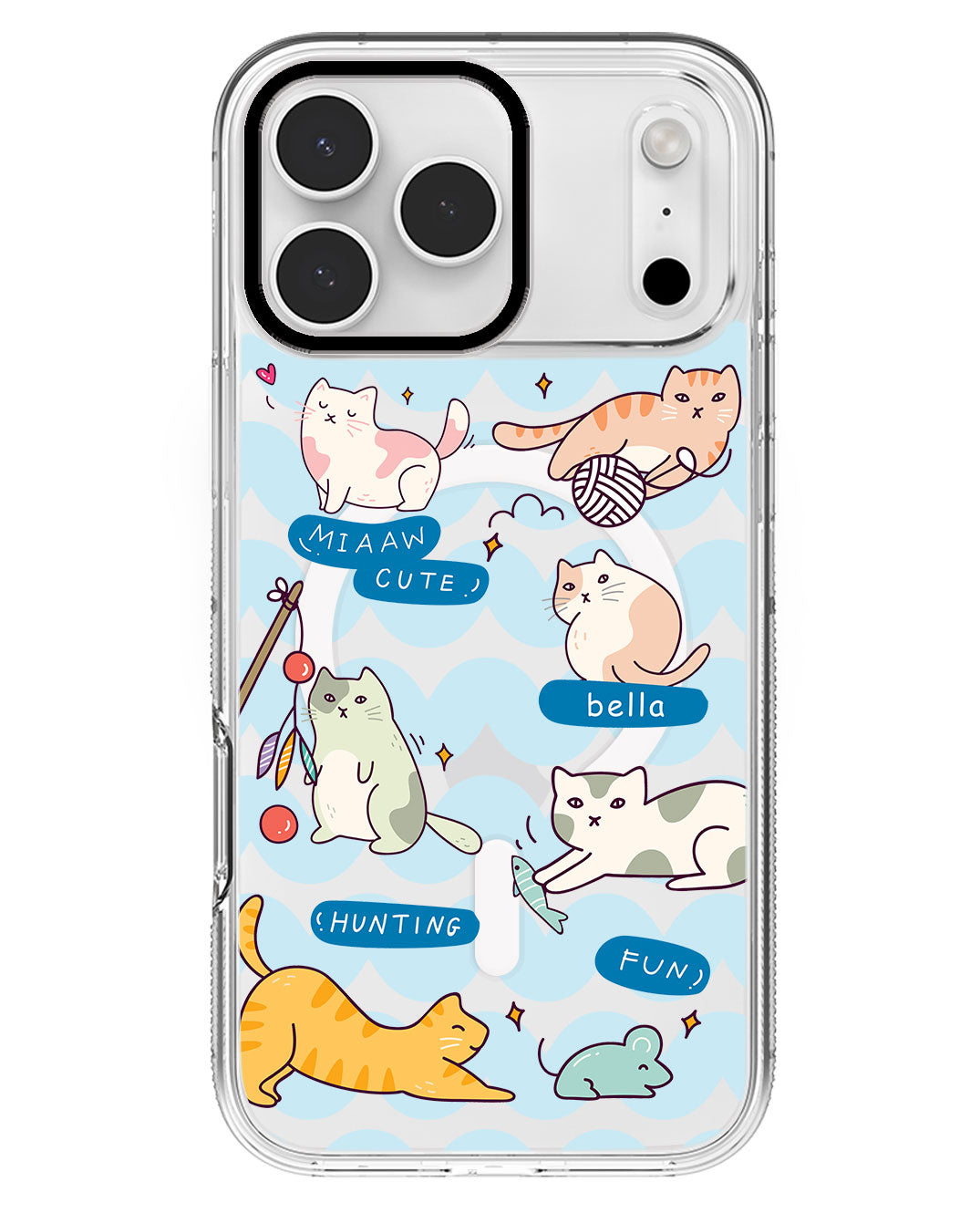 iPhone Rearguard MagSwap - Playful Cat 2.0