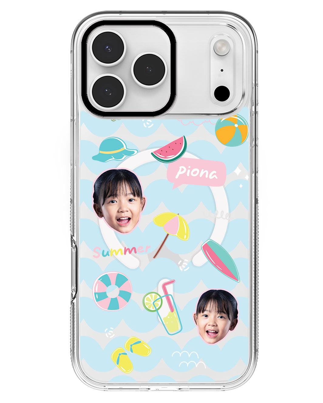 iPhone Rearguard MagSwap - Face Grid Summer