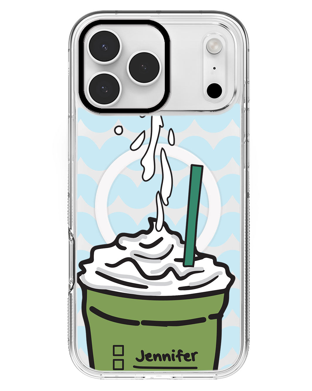 iPhone Rearguard MagSwap - Matcha Frappe