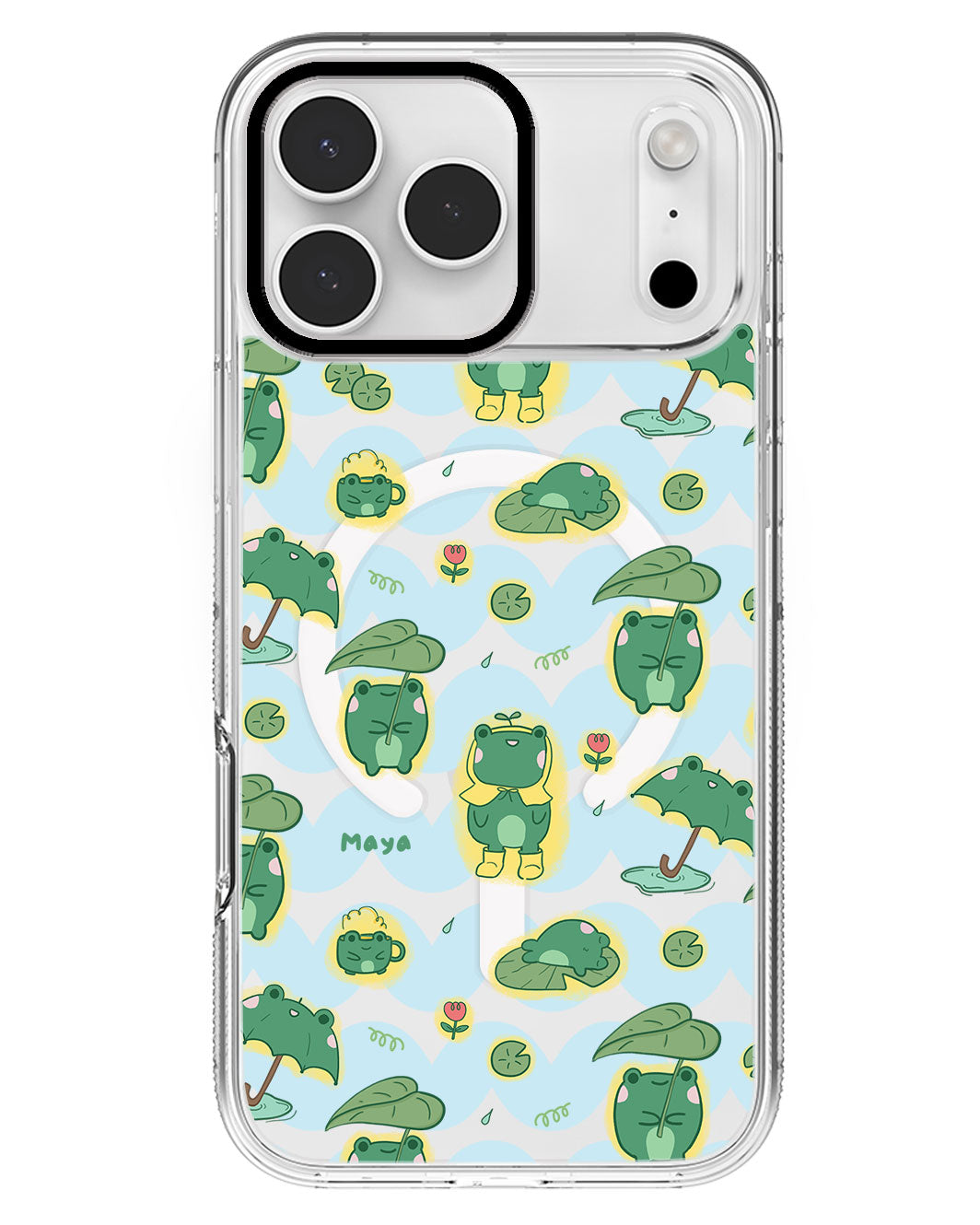 iPhone Rearguard MagSwap - Happy Rain