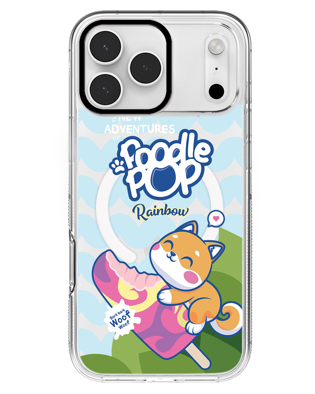 iPhone Rearguard MagSwap - Poodle Pop