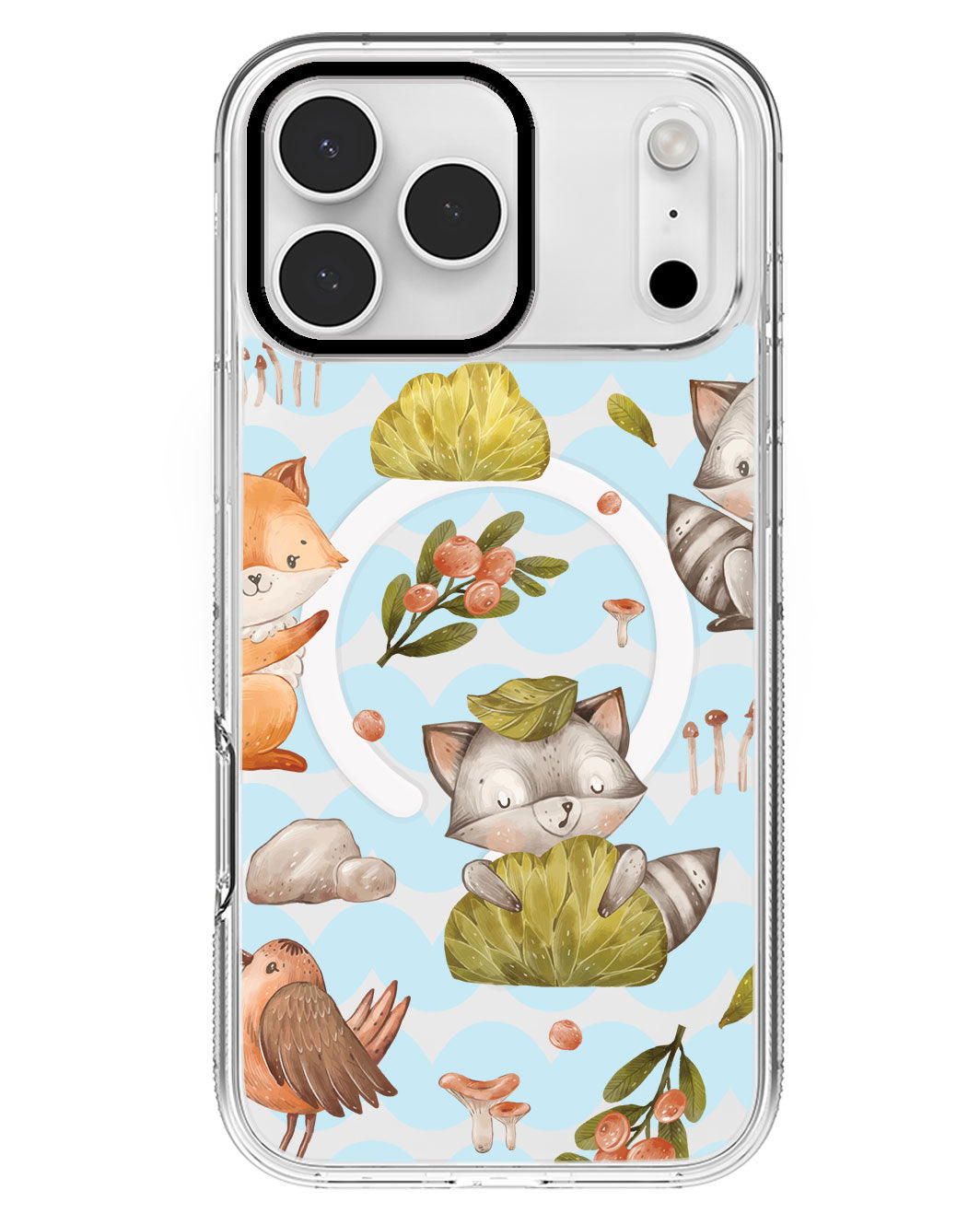iPhone Rearguard MagSwap - Racoon and Friends