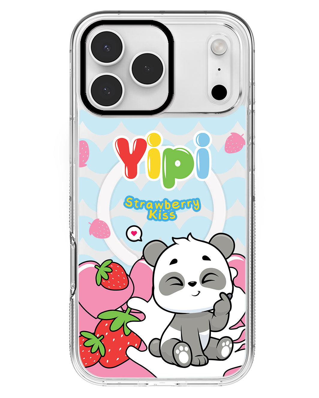 iPhone Rearguard MagSwap - Yipi Strawberry Kiss