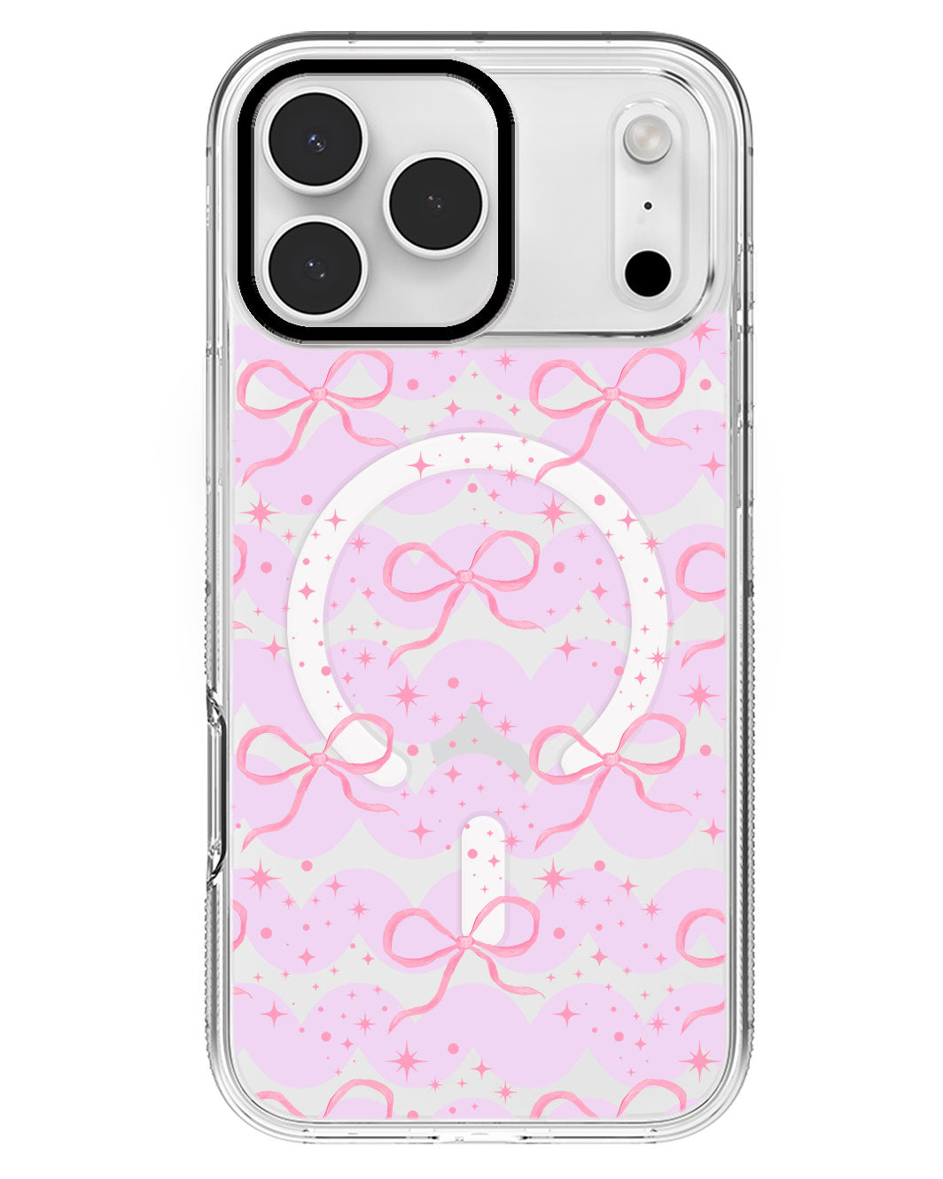 iPhone Rearguard MagSwap - Coquette Glittery Bow