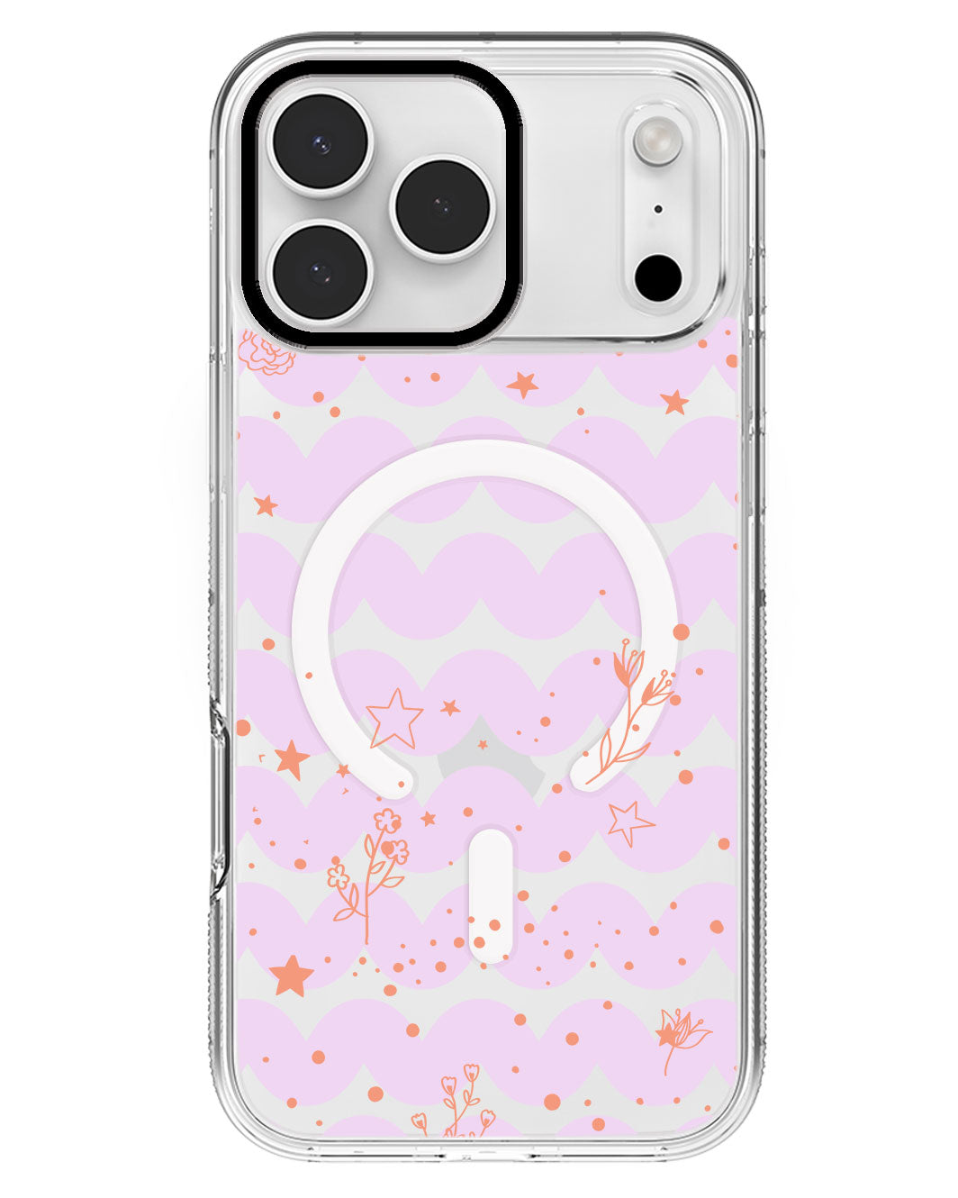 iPhone Rearguard MagSwap - Coral Constellation
