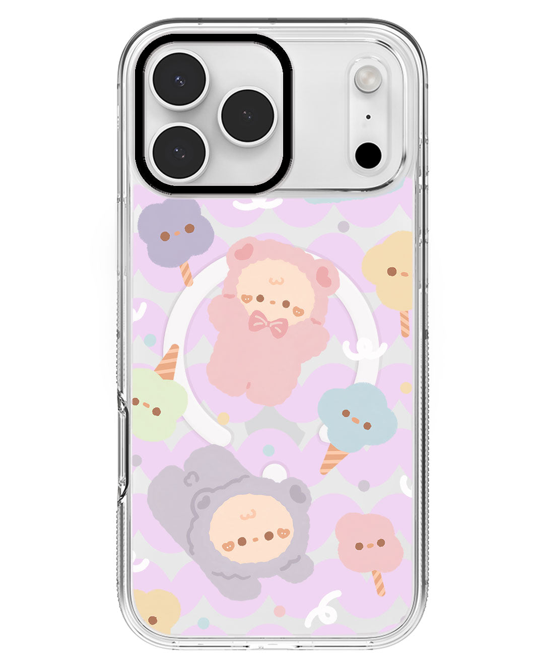 iPhone Rearguard MagSwap - Cotton Teddy