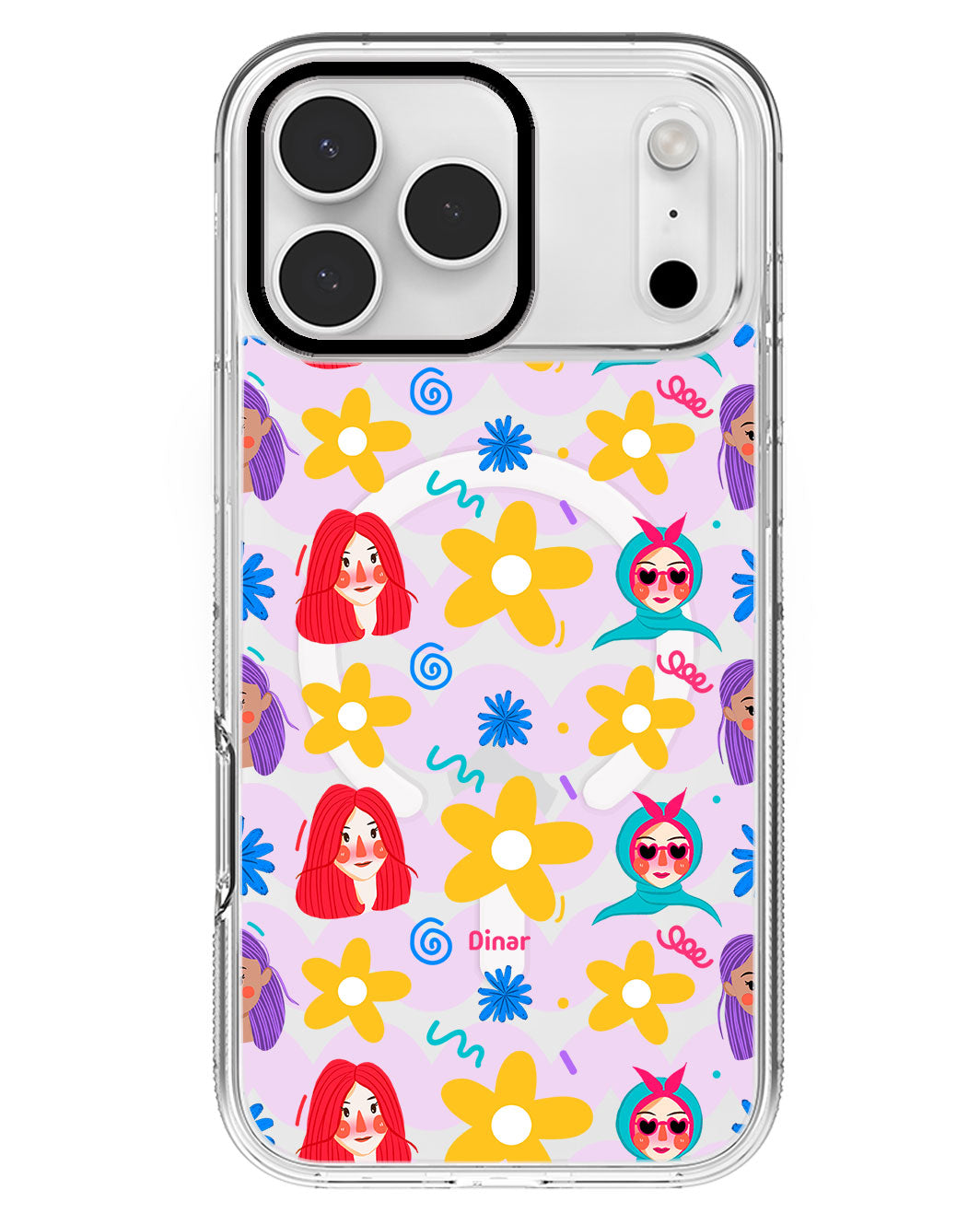 iPhone Rearguard MagSwap - Daisy Faces