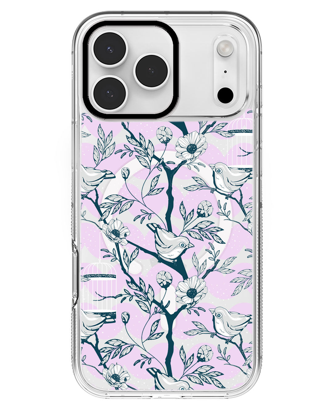 iPhone Rearguard MagSwap - Lovebird Monochrome
