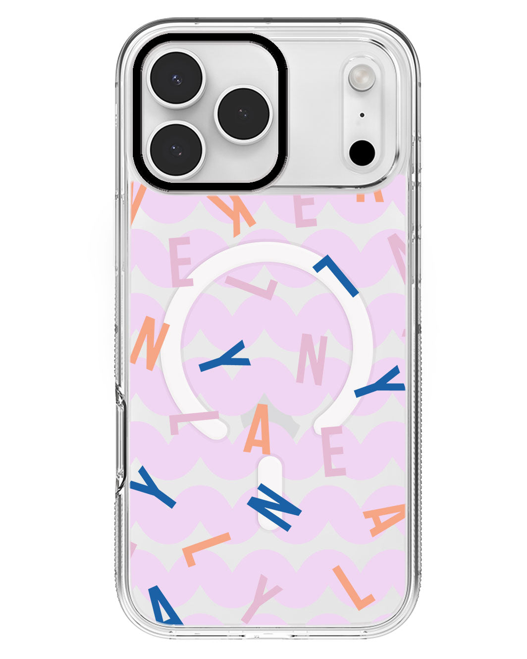iPhone Rearguard MagSwap - CUSTOM MONOGRAM 1.0 Rainbow