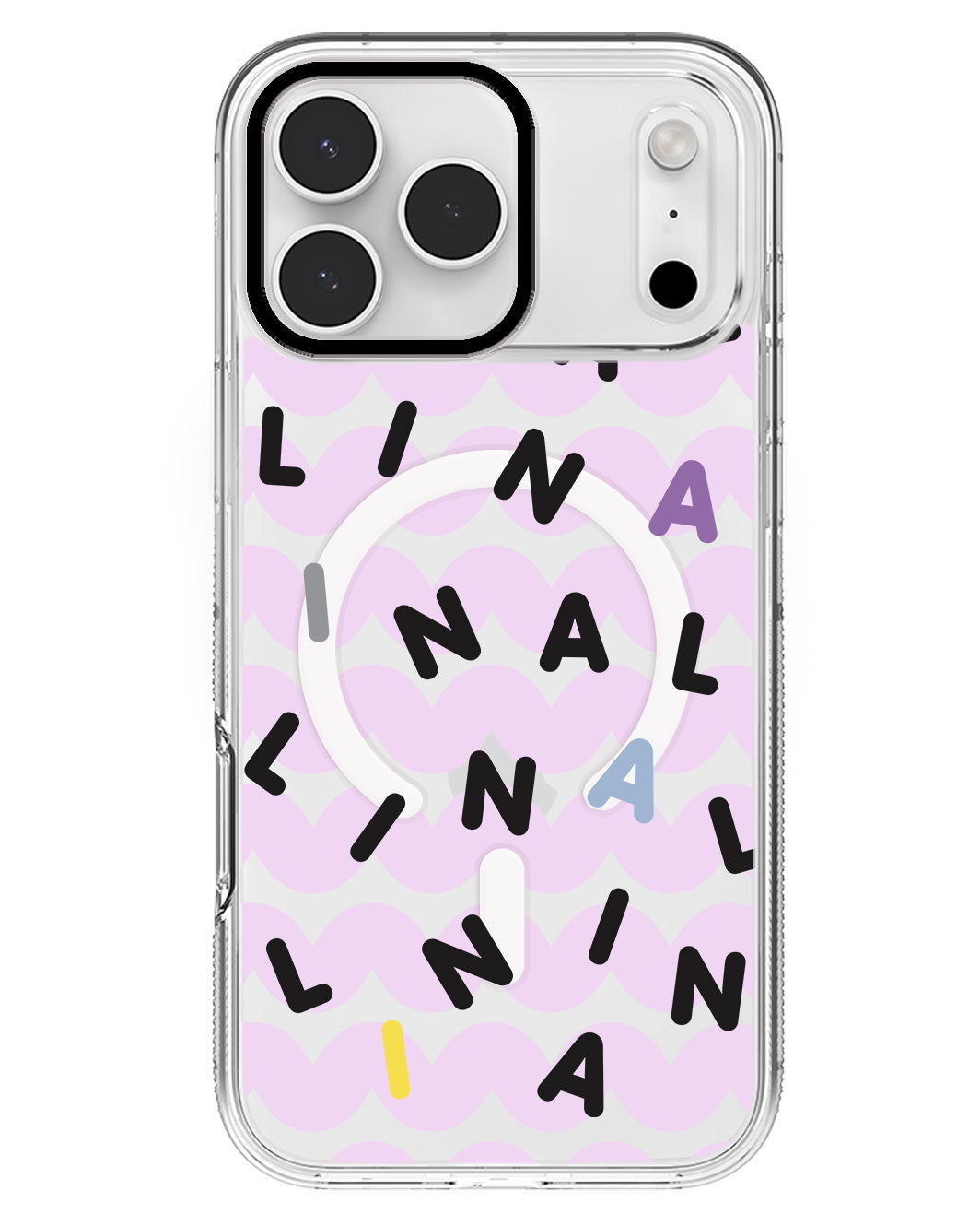 iPhone Rearguard MagSwap - CUSTOM MONOGRAM 2.0 Black