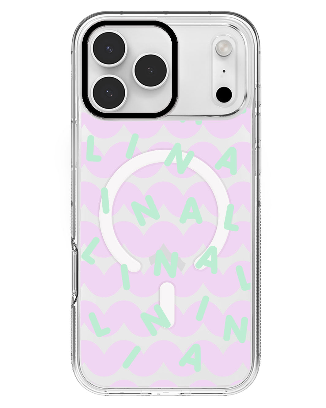 iPhone Rearguard MagSwap - CUSTOM MONOGRAM 2.0 Tosca
