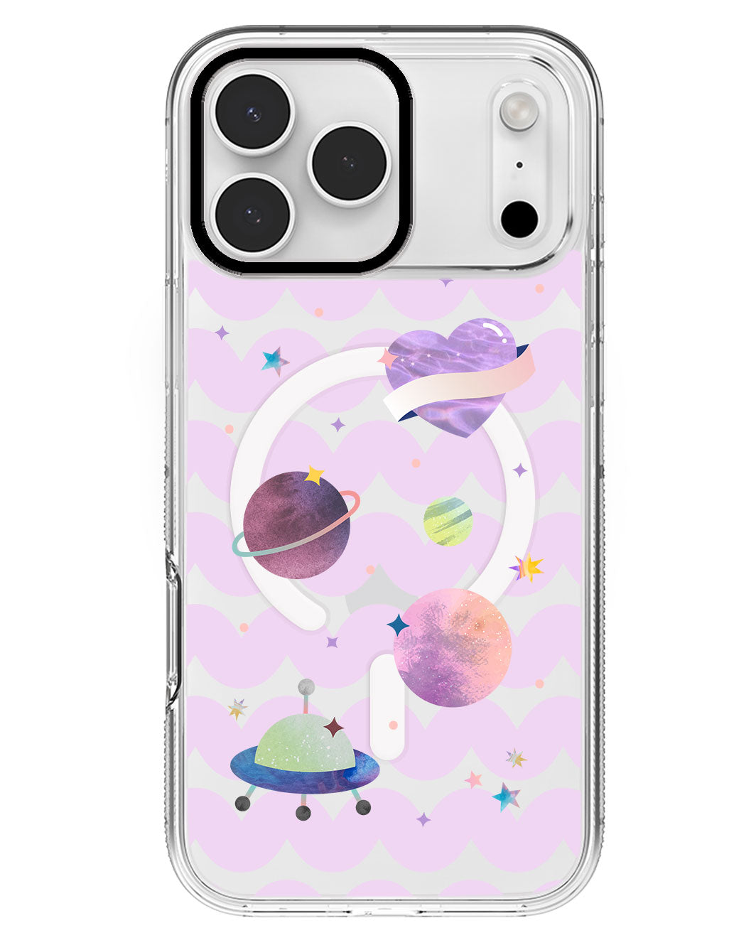 iPhone Rearguard MagSwap - Pink Planet