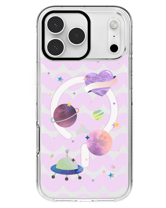 iPhone Rearguard MagSwap - Pink Planet