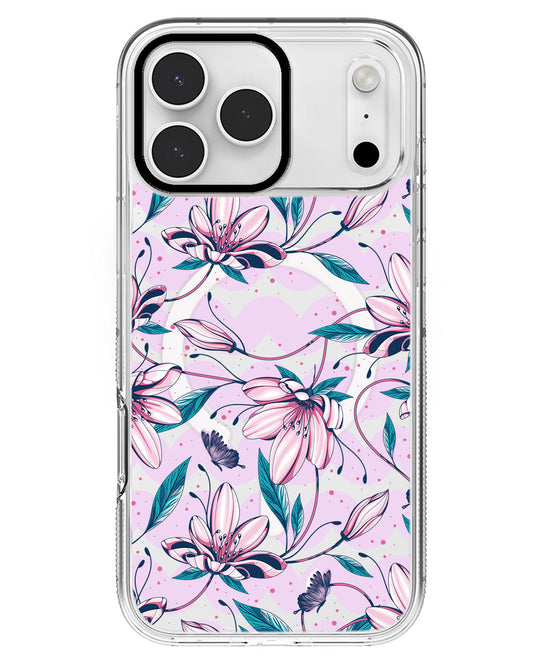 iPhone Rearguard MagSwap - Pink Tulip