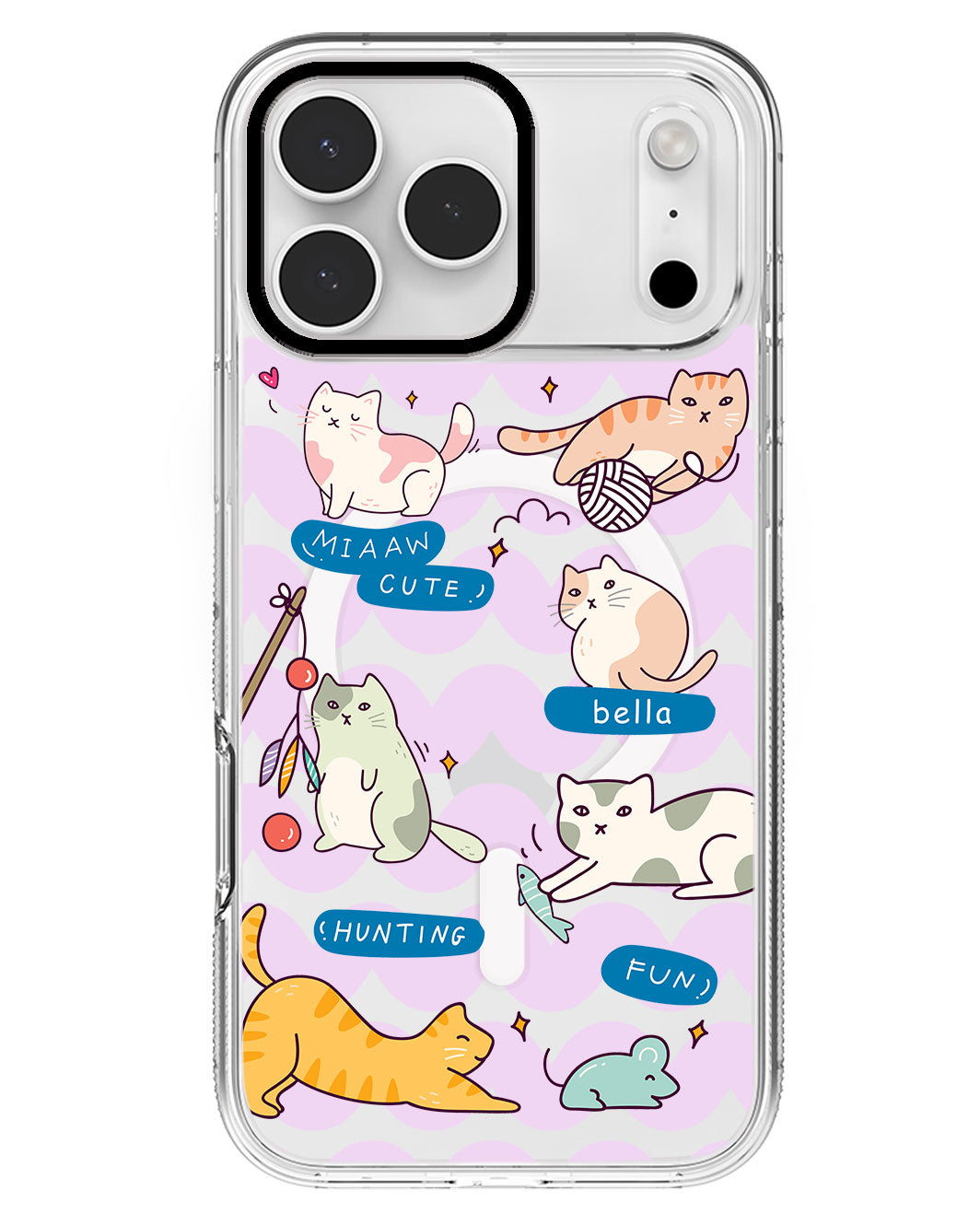 iPhone Rearguard MagSwap - Playful Cat 2.0