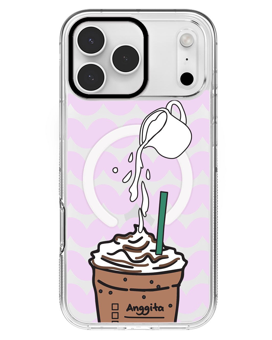 iPhone Rearguard MagSwap - Coffee Frappe