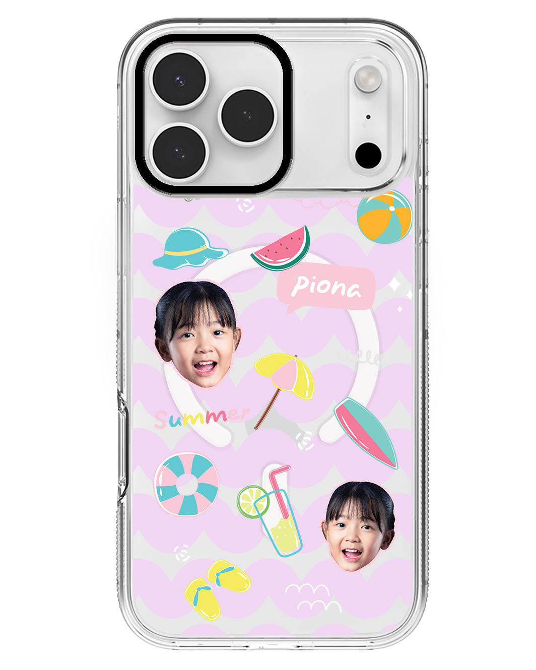 iPhone Rearguard MagSwap - Face Grid Summer