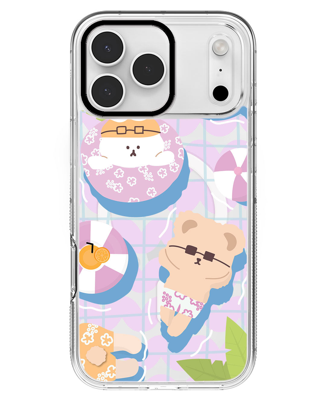 iPhone Rearguard MagSwap - Pool Party Pink