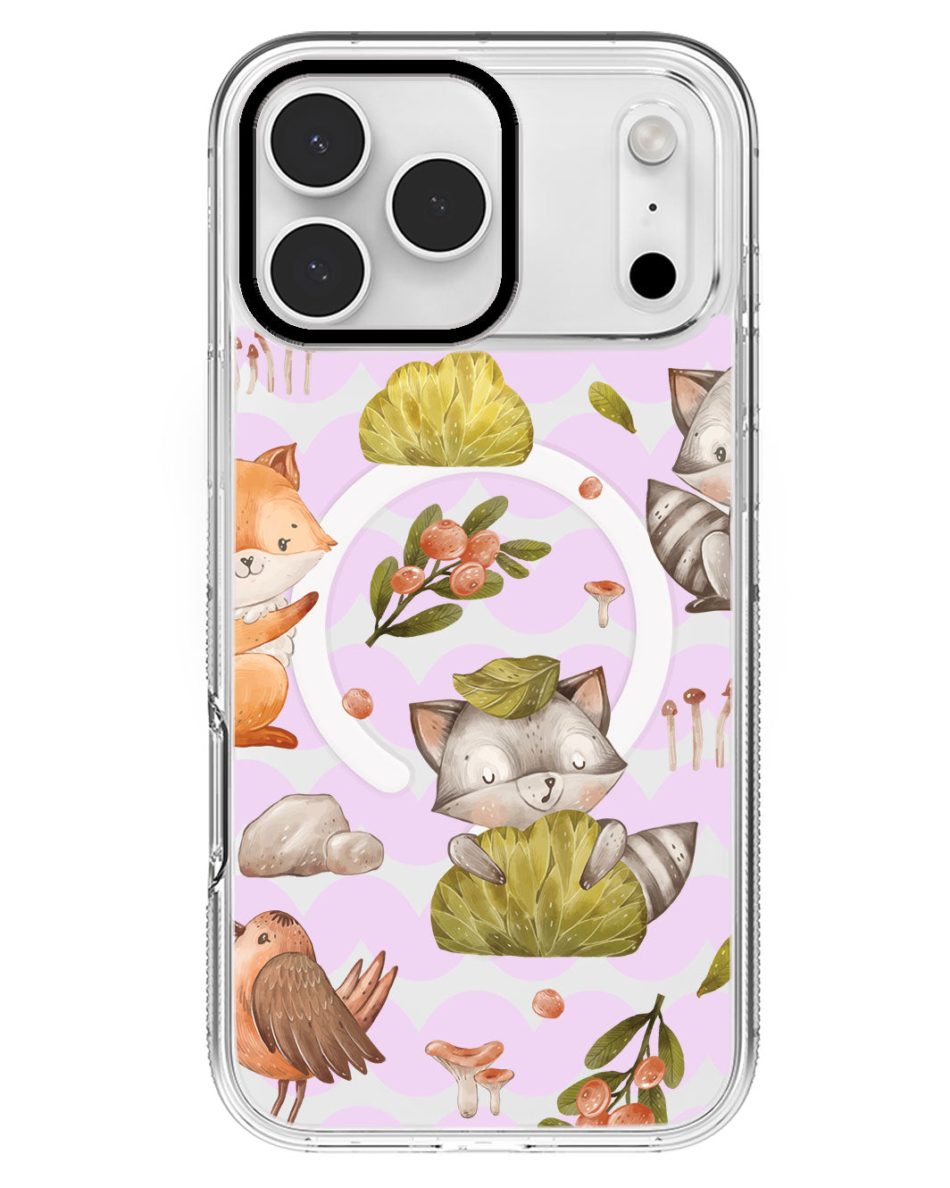 iPhone Rearguard MagSwap - Racoon and Friends