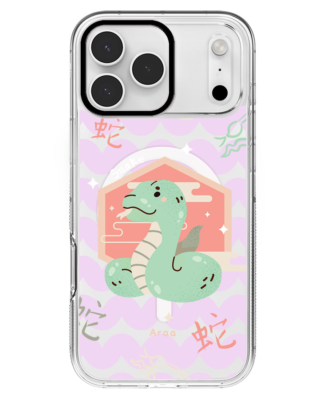 iPhone Rearguard MagSwap - Snake (Chinese Zodiac / Shio)