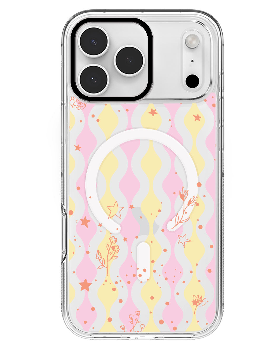 iPhone Rearguard MagSwap - Coral Constellation