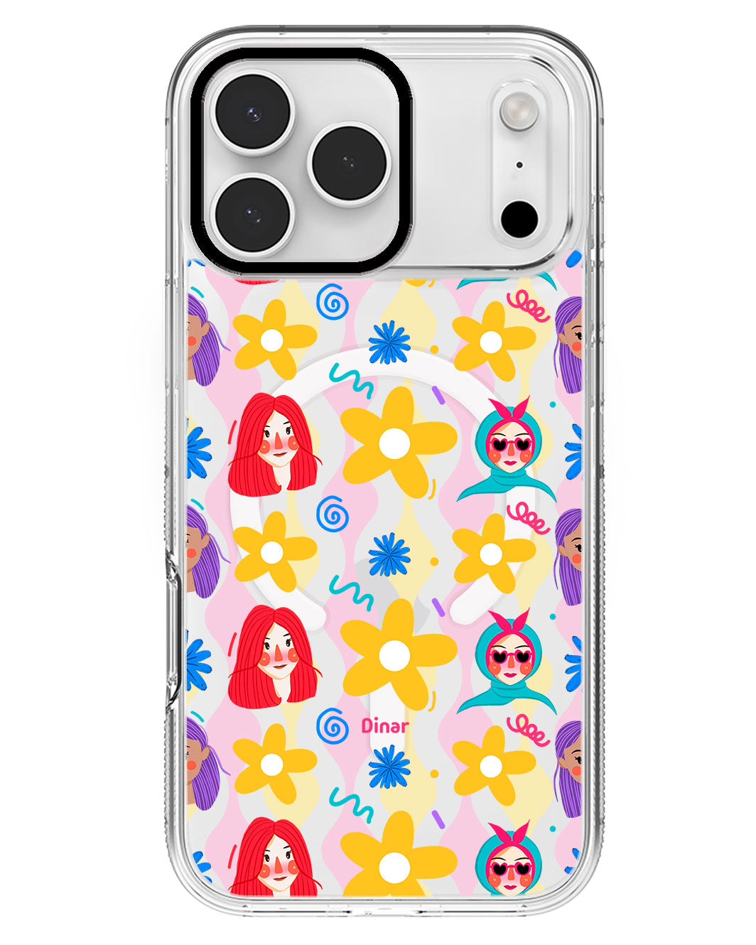 iPhone Rearguard MagSwap - Daisy Faces