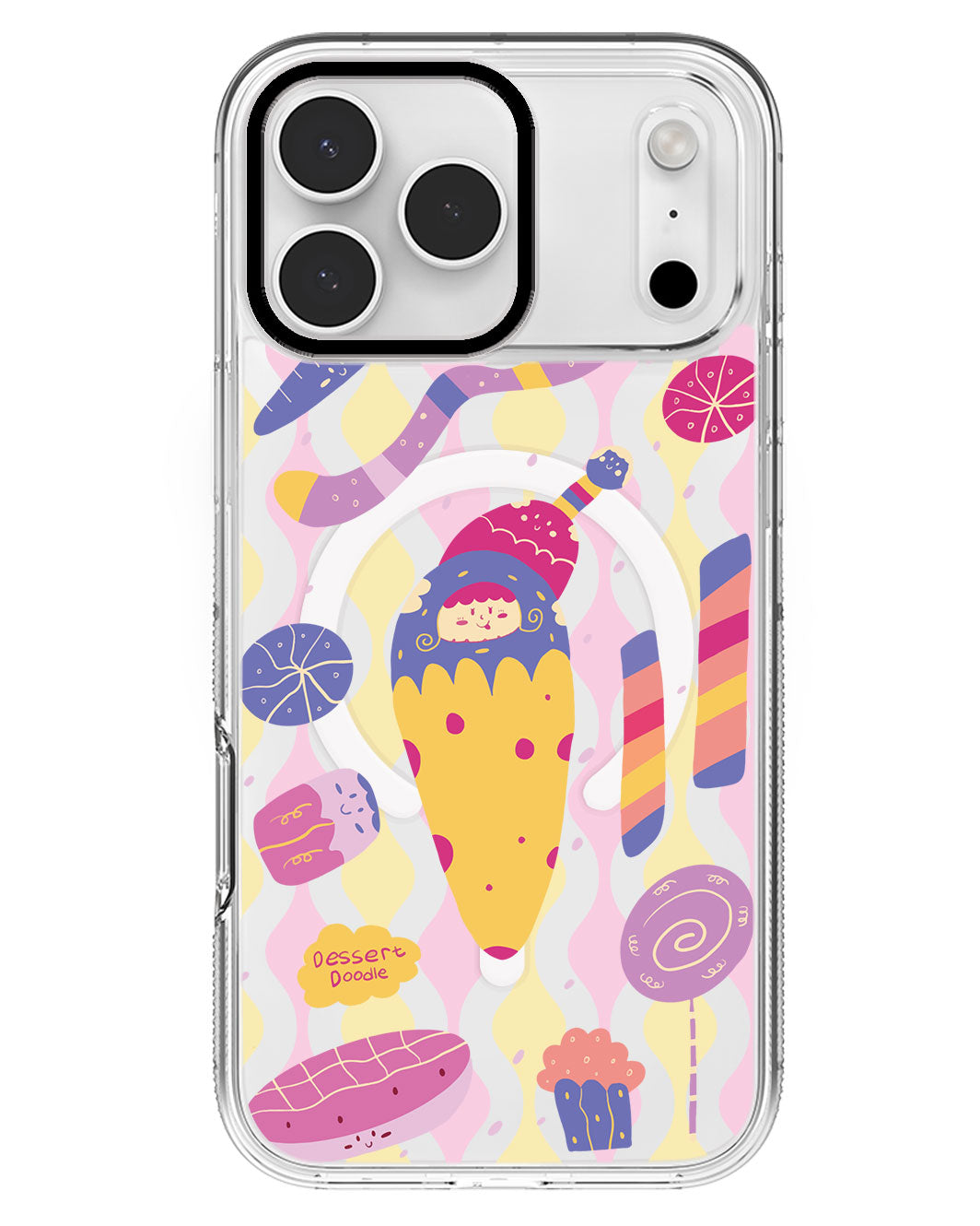 iPhone Rearguard MagSwap - Dessert Doodle