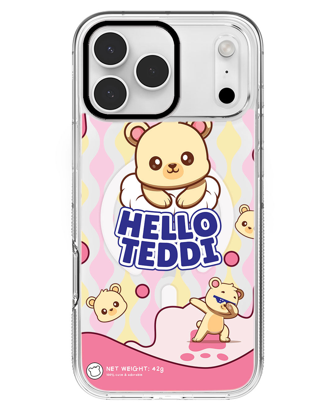 iPhone Rearguard MagSwap - Hello Teddy 2.0