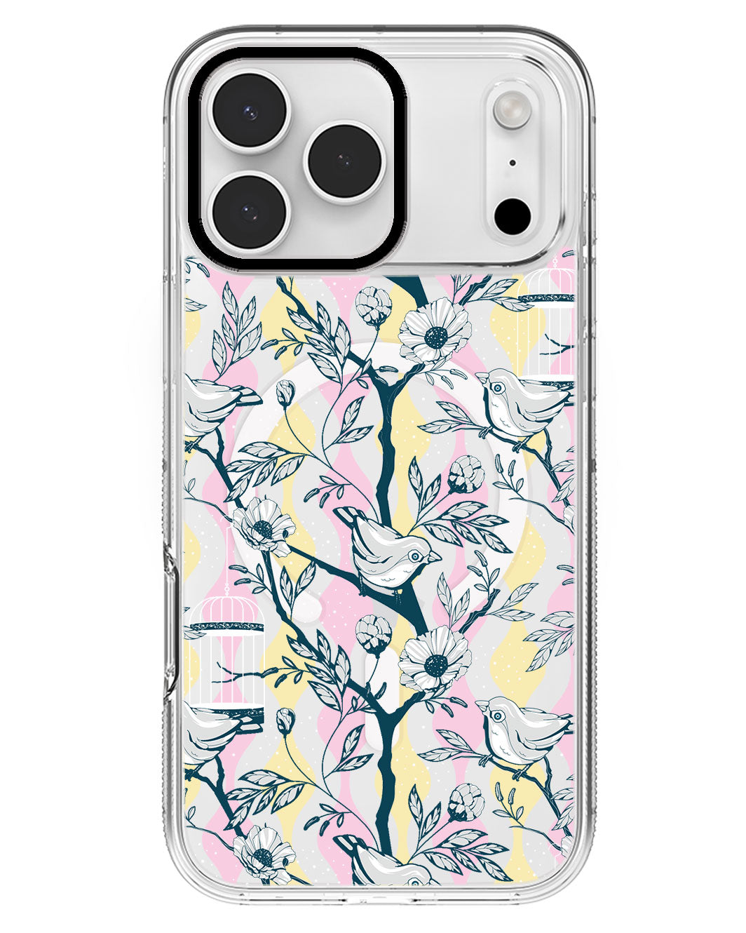 iPhone Rearguard MagSwap - Lovebird Monochrome