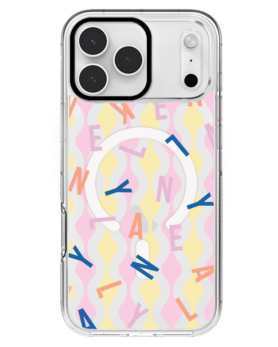 iPhone Rearguard MagSwap - CUSTOM MONOGRAM 1.0 Rainbow
