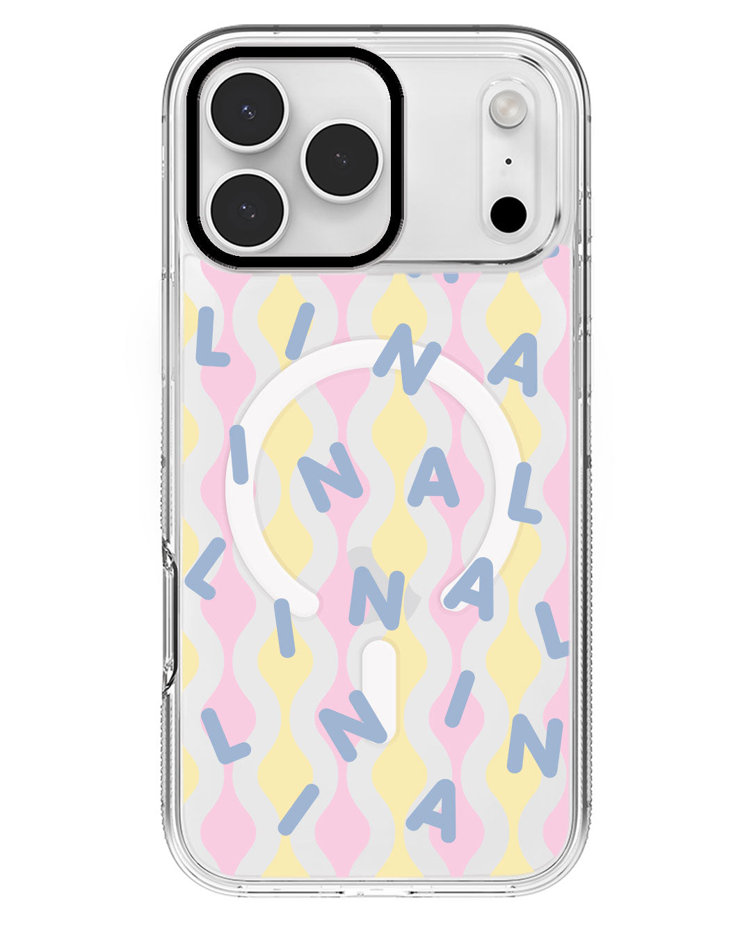 iPhone Rearguard MagSwap - CUSTOM MONOGRAM 2.0 Blue