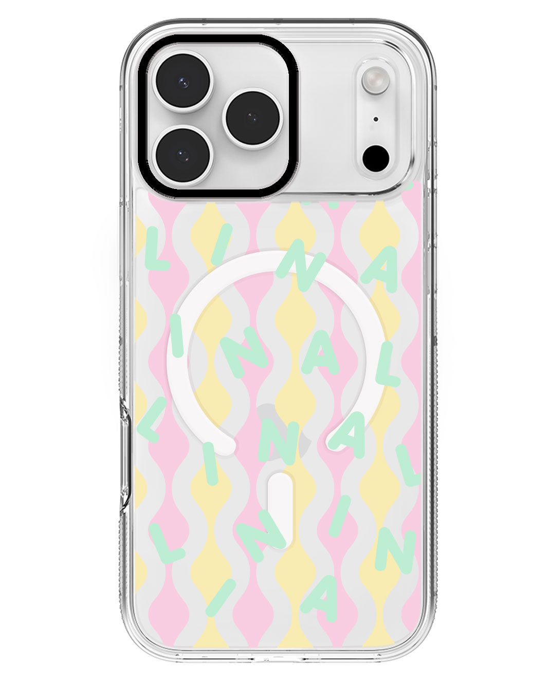iPhone Rearguard MagSwap - CUSTOM MONOGRAM 2.0 Tosca