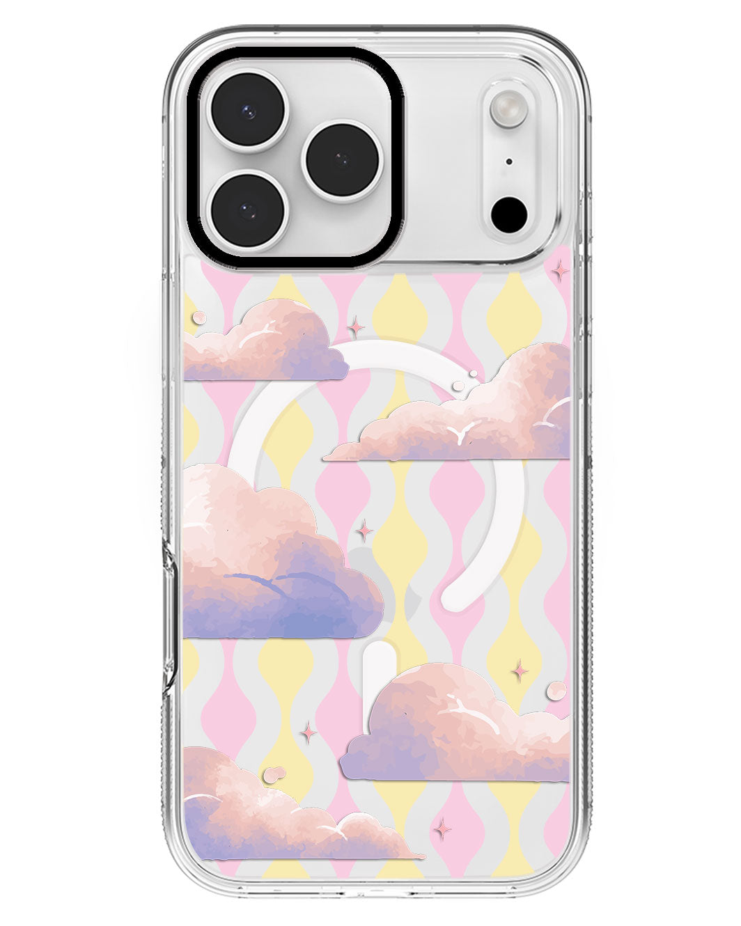 iPhone Rearguard MagSwap - Pastel Clouds