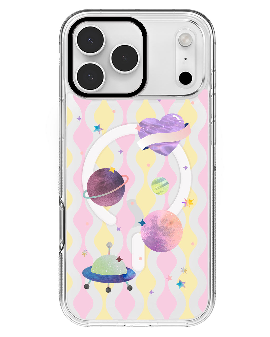 iPhone Rearguard MagSwap - Pink Planet