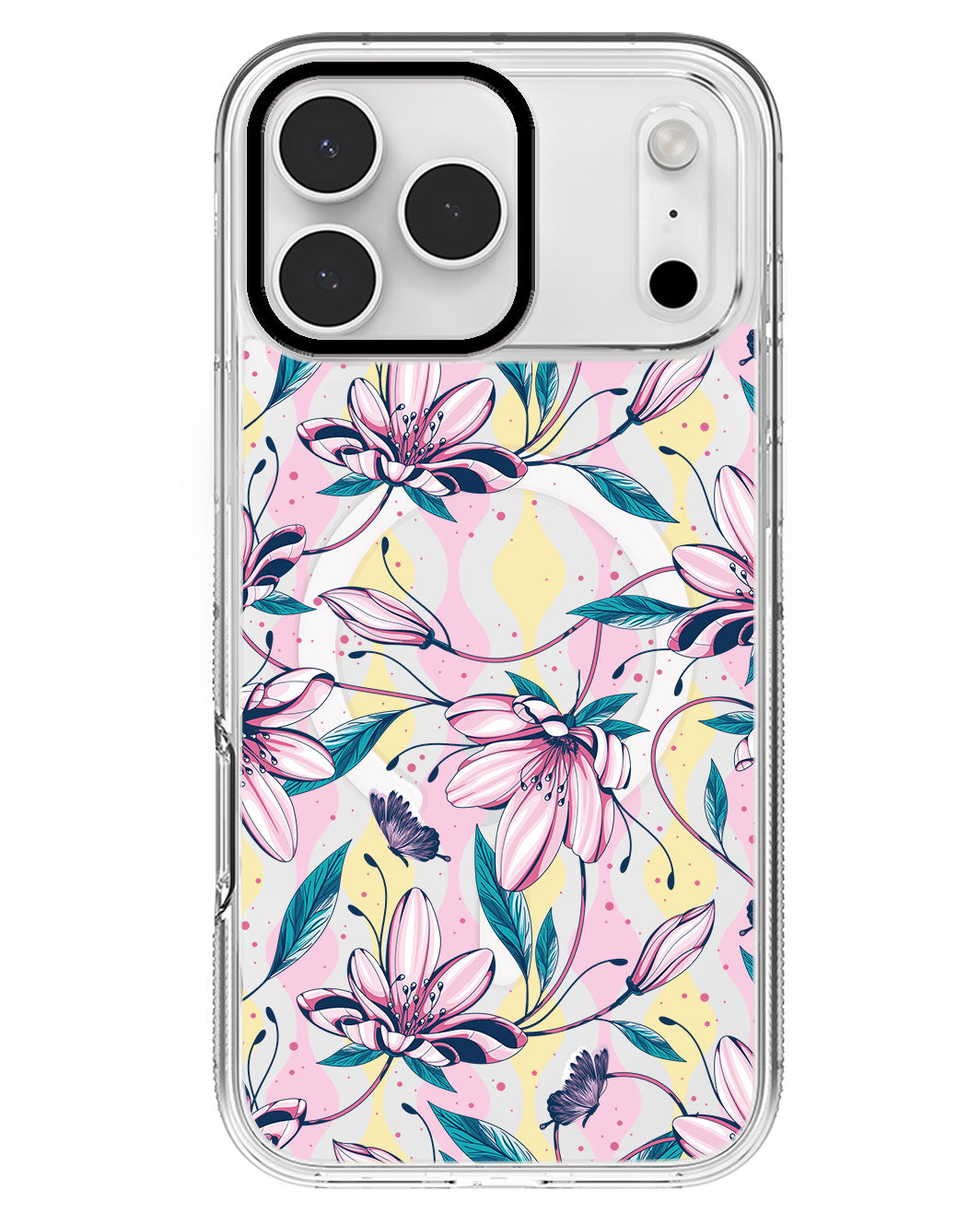 iPhone Rearguard MagSwap - Pink Tulip