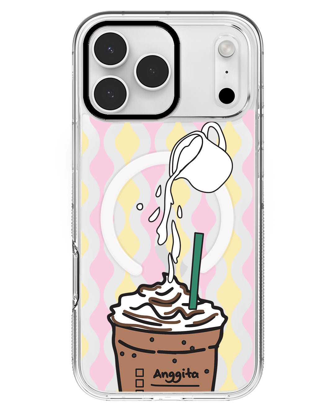 iPhone Rearguard MagSwap - Coffee Frappe