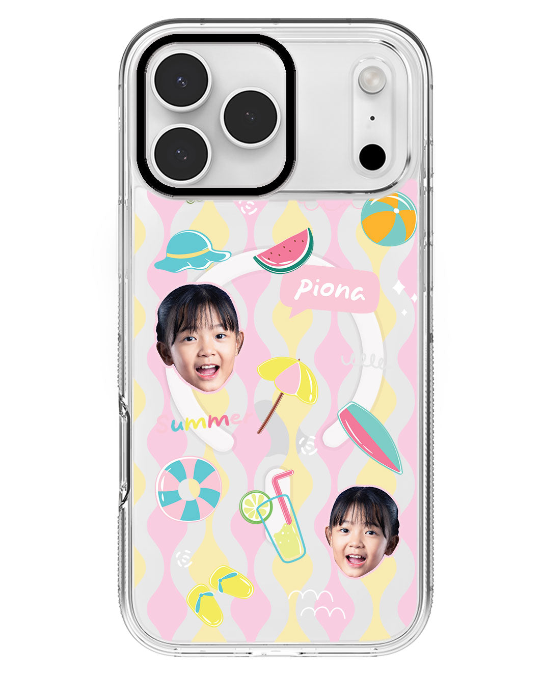 iPhone Rearguard MagSwap - Face Grid Summer