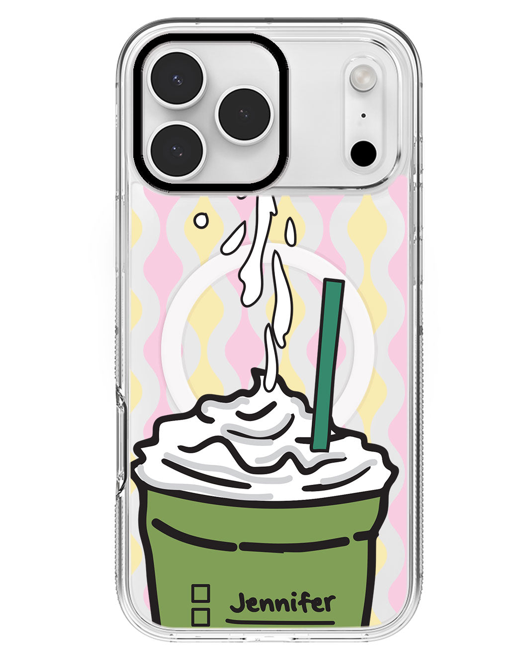 iPhone Rearguard MagSwap - Matcha Frappe