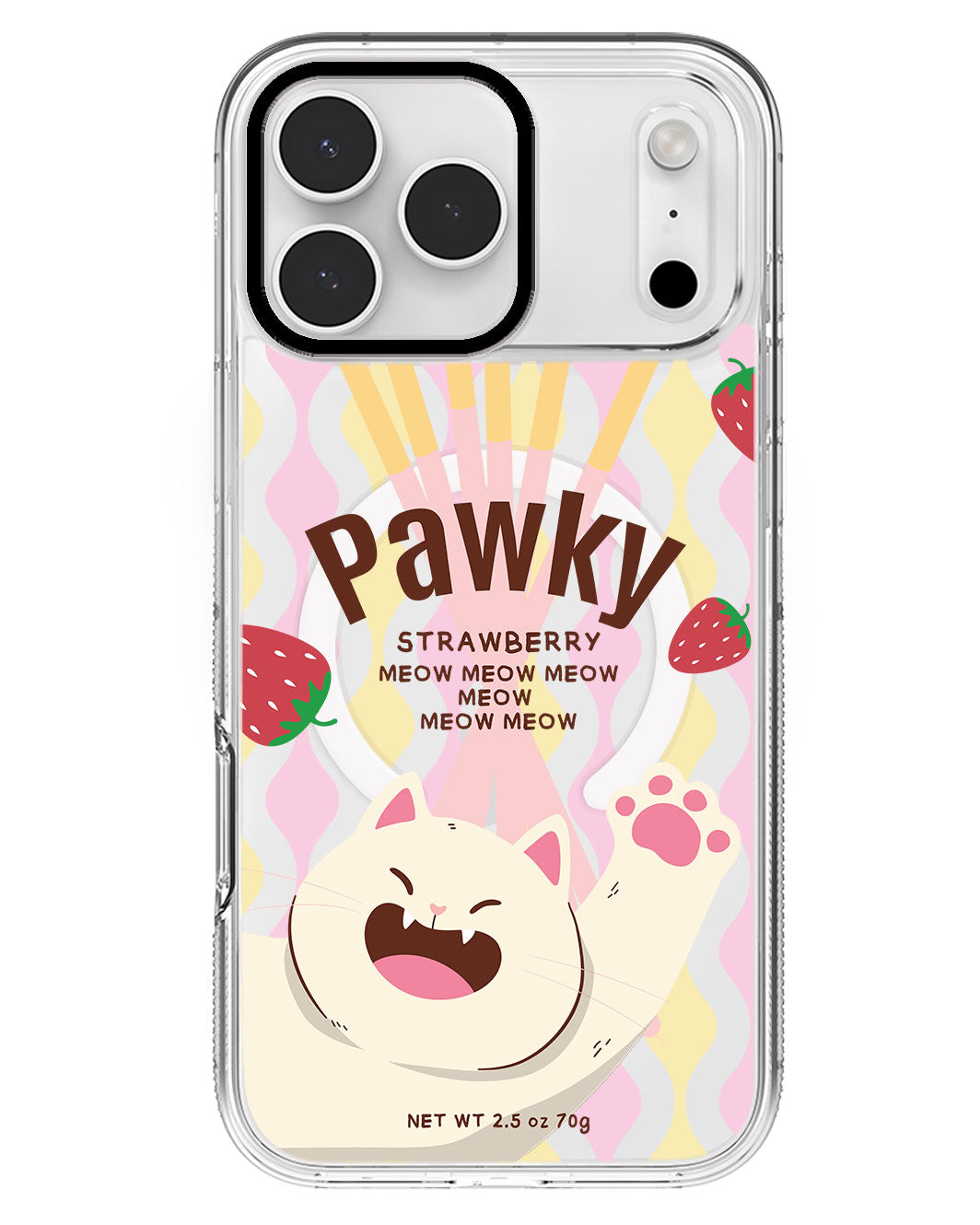 iPhone Rearguard MagSwap - Pawky Cat